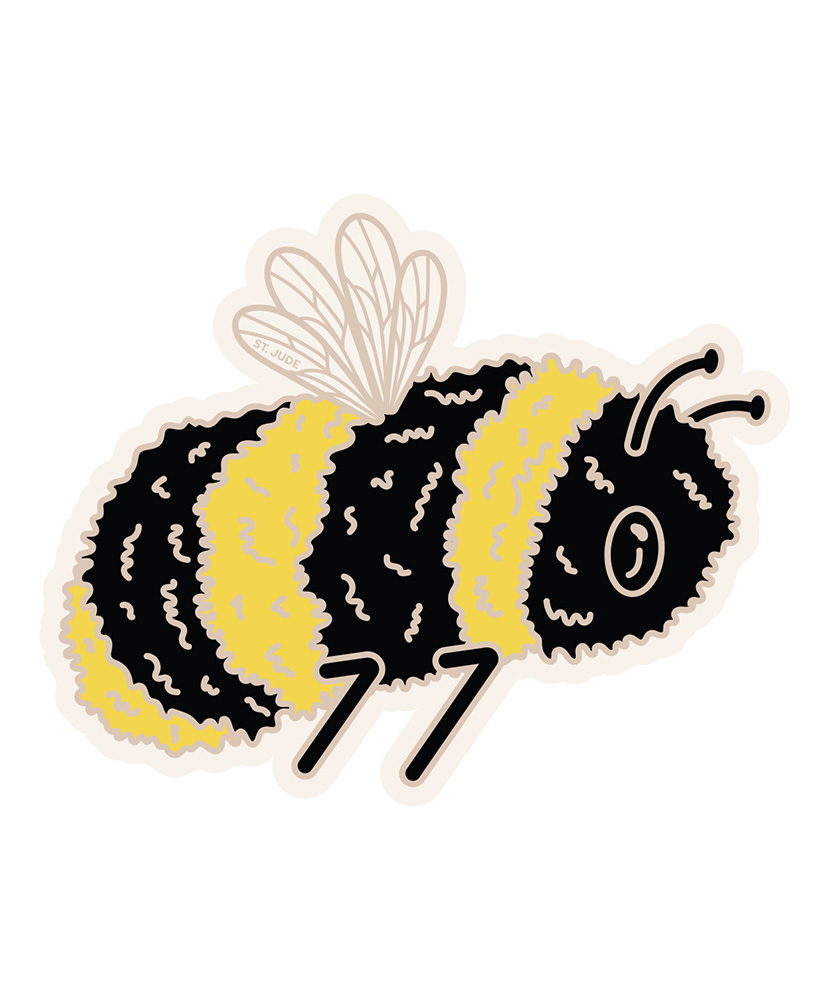 Primary image Patient Art Bumble Bee Enamel Pin &ndash; Ty